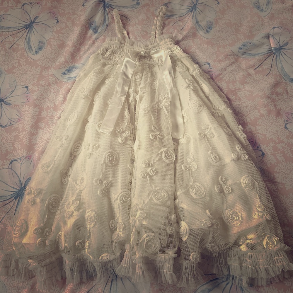 Lulu & Rose Dress - Ivory - Size 4-6
